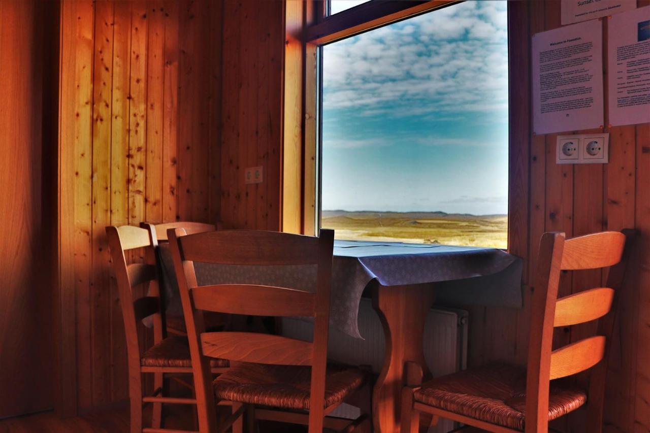 Fossatun Sunset Cottage Fossatún Exterior foto